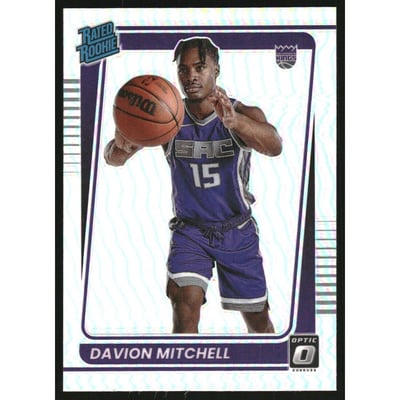 2021-22 Donruss Optic Holo #155 Davion Mitchell