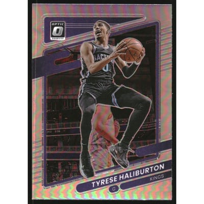 2021-22 Donruss Optic Holo #38 Tyrese Haliburton