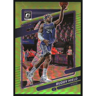 2021-22 Donruss Optic Lime Green #98 Buddy Hield