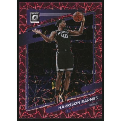 2021-22 Donruss Optic Pink Velocity #111 Harrison Barnes