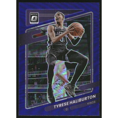 2021-22 Donruss Optic Purple #38 Tyrese Haliburton