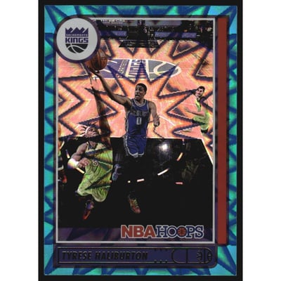 2021-22 Hoops Teal Explosion #108 Tyrese Haliburton