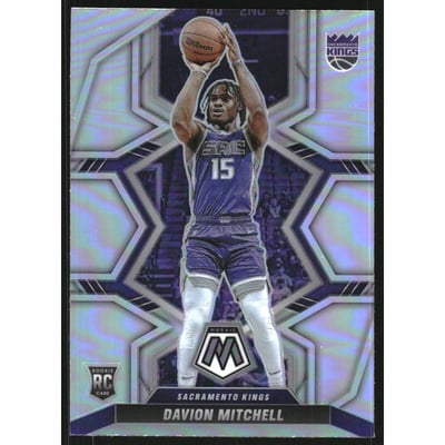 2021-22 Panini Mosaic Silver #208 Davion Mitchell
