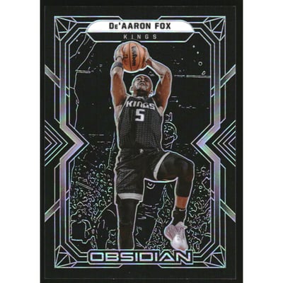 2021-22 Panini Obsidian #74 De'Aaron Fox