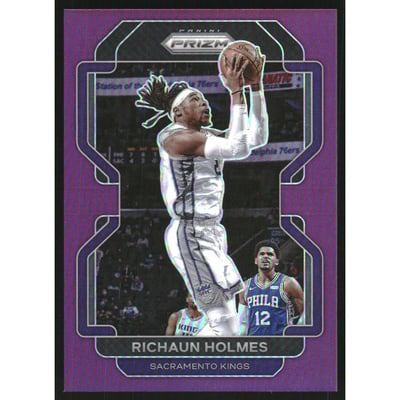 2021-22 Panini Prizm Prizms Purple #170 Richaun Holmes