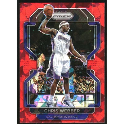 2021-22 Panini Prizm Prizms Red Ice #263 Chris Webber