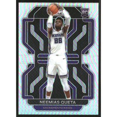2021-22 Panini Prizm Prizms Silver #316 Neemias Queta