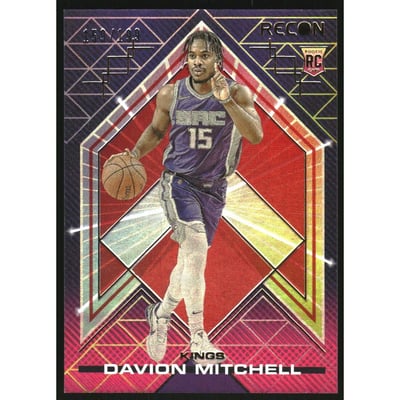 2021-22 Panini Recon Holo Red #206 Davion Mitchell