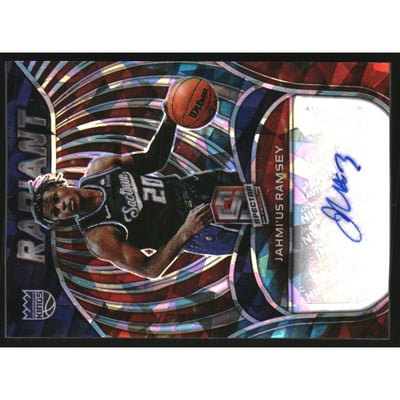 2021-22 Panini Spectra Radiant Signatures Astral #24 Jahmi'us Ramsey/49
