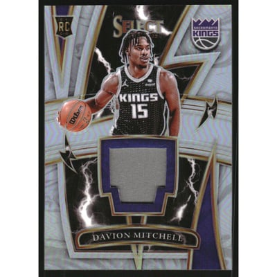 2021-22 Select Sparks Memorabilia #1 Davion Mitchell
