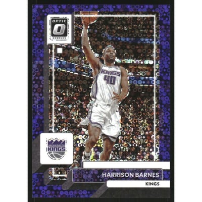 2022-23 Donruss Optic Fast Break Purple #109 Harrison Barnes