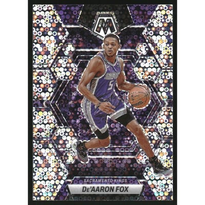 2022-23 Panini Mosaic Mosaic Fast Break Silver #181 De'Aaron Fox
