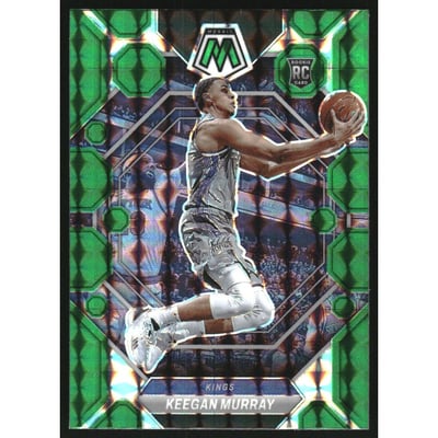 2022-23 Panini Mosaic Mosaic Green #227 Keegan Murray