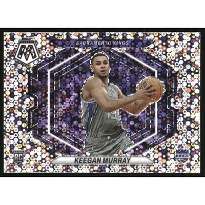 2022-23 Panini Mosaic Rookie Variations Fast Break #227 Keegan Murray