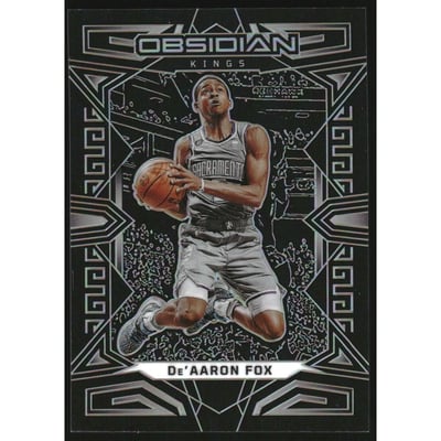 2022-23 Panini Obsidian #122 De'Aaron Fox