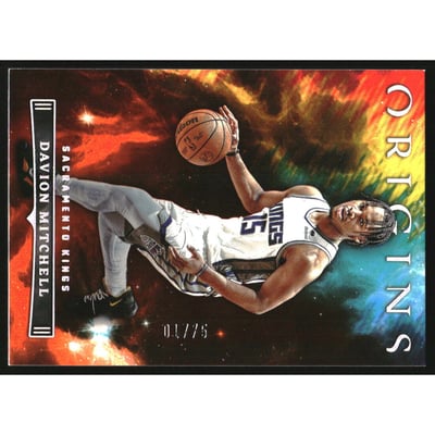 2022-23 Panini Origins Orange #70 Davion Mitchell