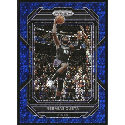 2022-23 Panini Prizm Prizms Fast Break Blue #121 Neemias Queta