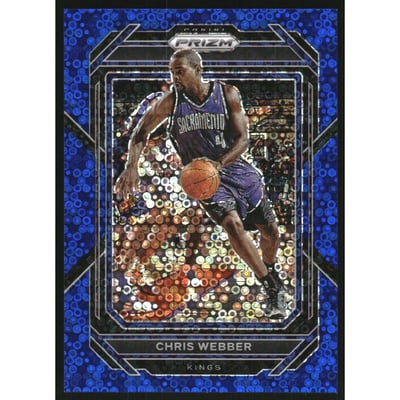 2022-23 Panini Prizm Prizms Fast Break Blue #288 Chris Webber