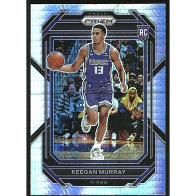 2022-23 Panini Prizm Prizms Hyper #245 Keegan Murray