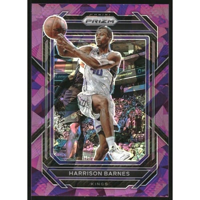2022-23 Panini Prizm Prizms Purple Ice #131 Harrison Barnes
