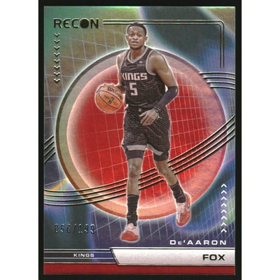 2022-23 Panini Recon Holo Red #89 De'Aaron Fox
