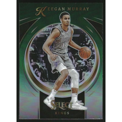 2022-23 Select Certified Prizms Green #15 Keegan Murray