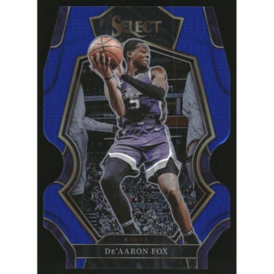 2022-23 Select Prizms Blue Die Cut #113 De'Aaron Fox