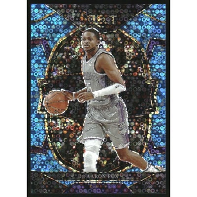 2022-23 Select Prizms Light Blue Disco #13 De'Aaron Fox