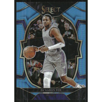2022-23 Select Prizms Light Blue #13 De'Aaron Fox