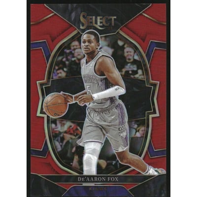 2022-23 Select Prizms Red #13 De'Aaron Fox