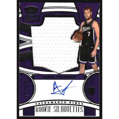 2023-24 Crown Royale #118 Sasha Vezenkov JSY AU/125 RC