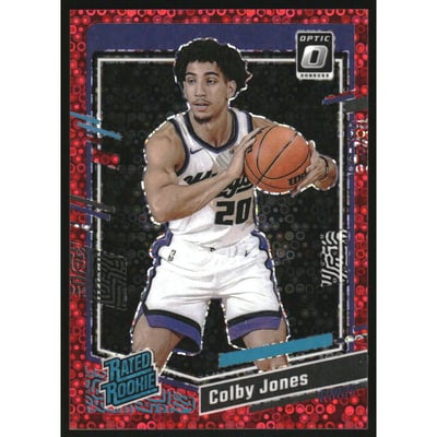 2023-24 Donruss Optic Fast Break Red #246 Colby Jones RR