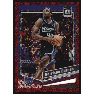 2023-24 Donruss Optic Fast Break Red #47 Harrison Barnes