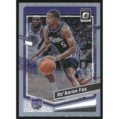 2023-24 Donruss Optic Holo #52 De'Aaron Fox