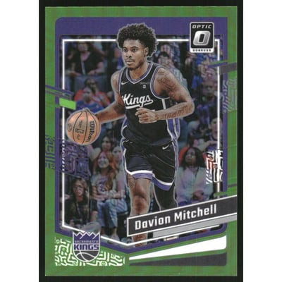 2023-24 Donruss Optic Lime Green #20 Davion Mitchell