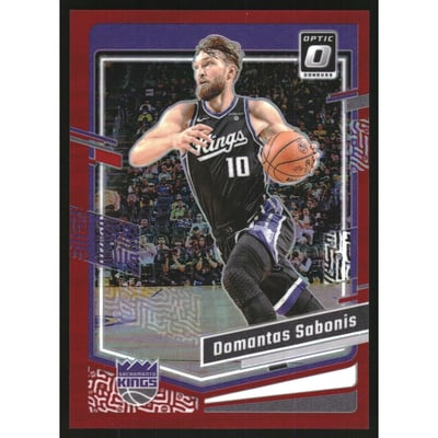 2023-24 Donruss Optic Red #142 Domantas Sabonis