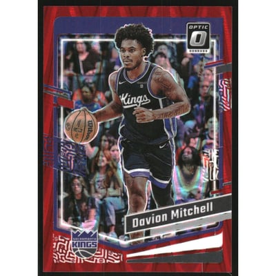 2023-24 Donruss Optic Red Seismic #20 Davion Mitchell
