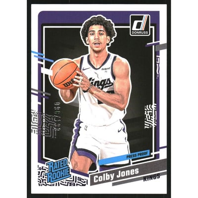 2023-24 Donruss Press Proof Purple #221 Colby Jones