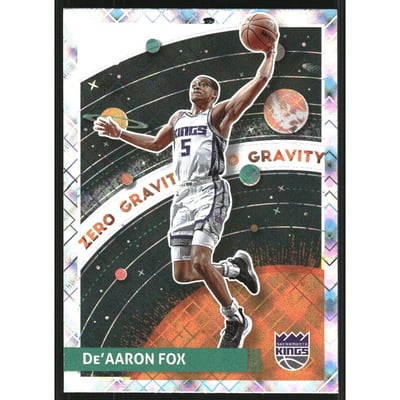 2023-24 Donruss Zero Gravity Diamond #3 De'Aaron Fox
