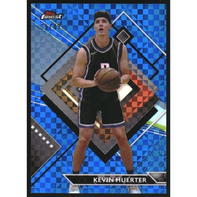2023-24 Finest Blue Checkerboard Refractors #243 Kevin Huerter R