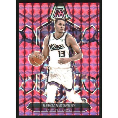2023-24 Panini Mosaic Mosaic Pink #126 Keegan Murray