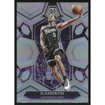 2023-24 Panini Mosaic Silver #163 De'Aaron Fox