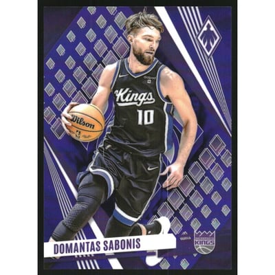 2023-24 Panini Phoenix Purple #89 Domantas Sabonis