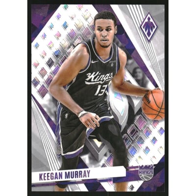 2023-24 Panini Phoenix White Ice #120 Keegan Murray