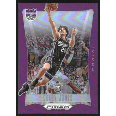 2023-24 Panini Prizm Deca Prizms Purple #161 Colby Jones