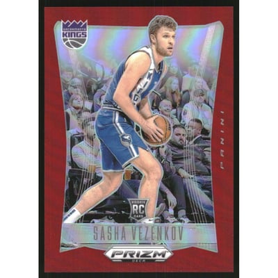 2023-24 Panini Prizm Deca Prizms Red #240 Sasha Vezenkov