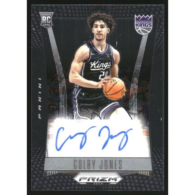 2023-24 Panini Prizm Deca Signatures #63 Colby Jones