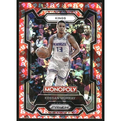 2023-24 Panini Prizm Monopoly Free Parking #78 Keegan Murray