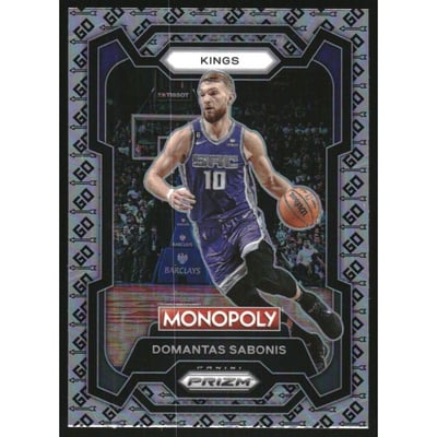 2023-24 Panini Prizm Monopoly Go #77 Domantas Sabonis