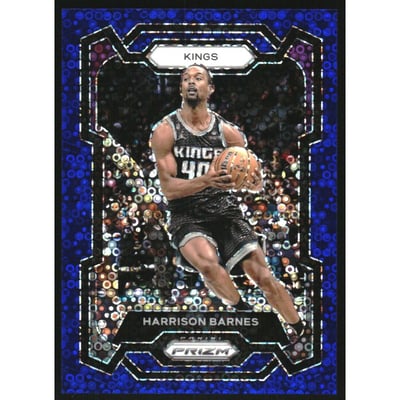 2023-24 Panini Prizm Prizms Fast Break Blue #221 Harrison Barnes